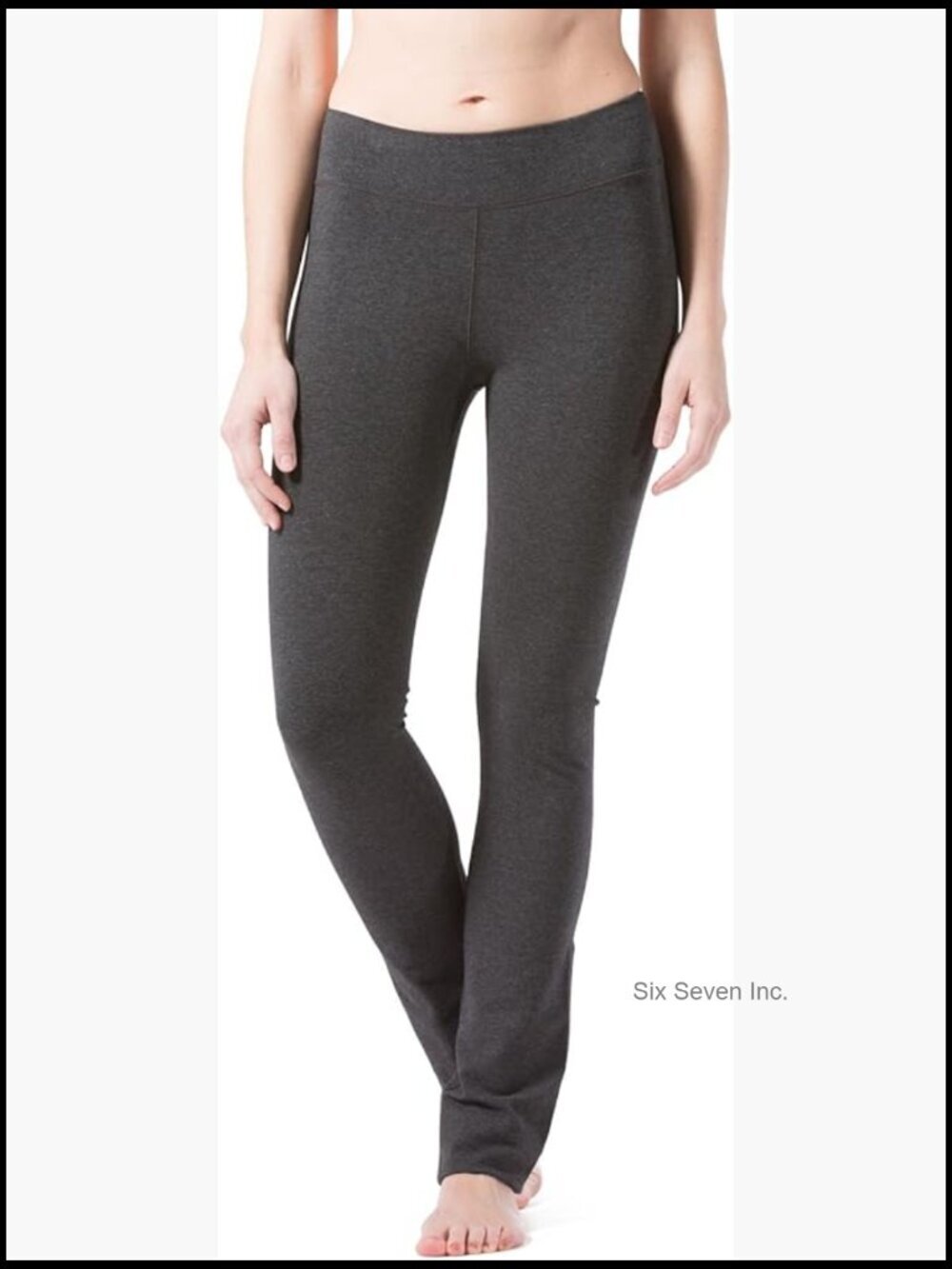 Organic Cotton Modal Spandex Straight Leg Yoga Pant